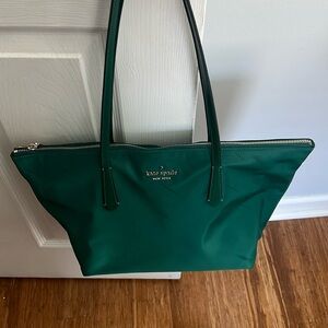 Kate Spade vinyl material tote bag